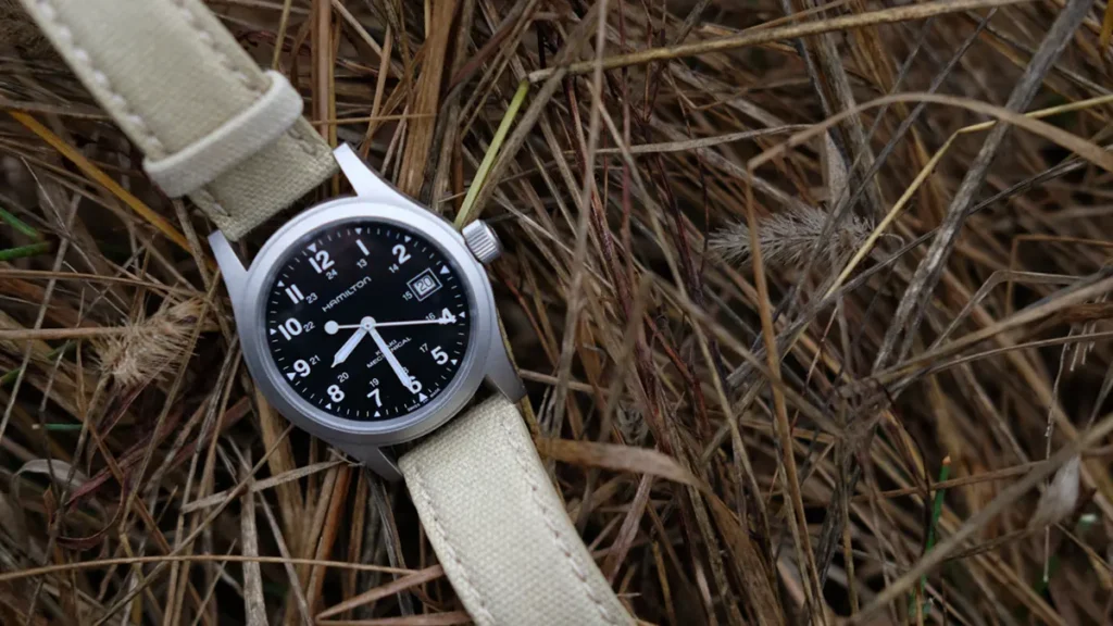 hamilton khaki field mechanical 38mm h694190