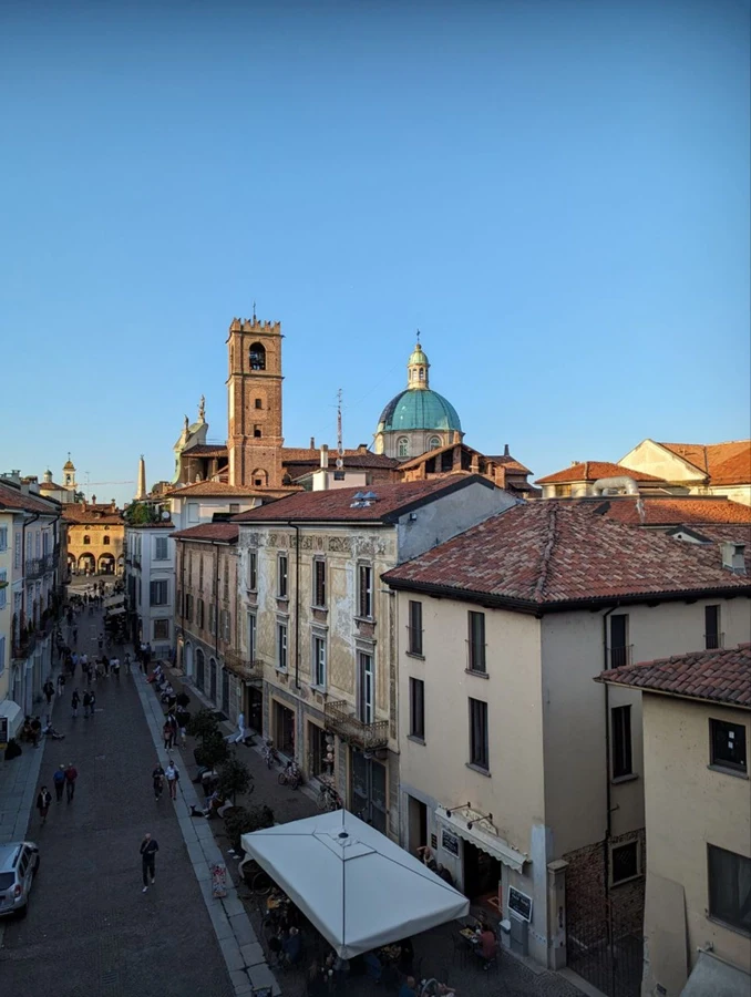Spaccato sul centro storico di Vigevano