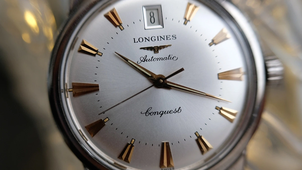 longines conquest heritage 35mm dial