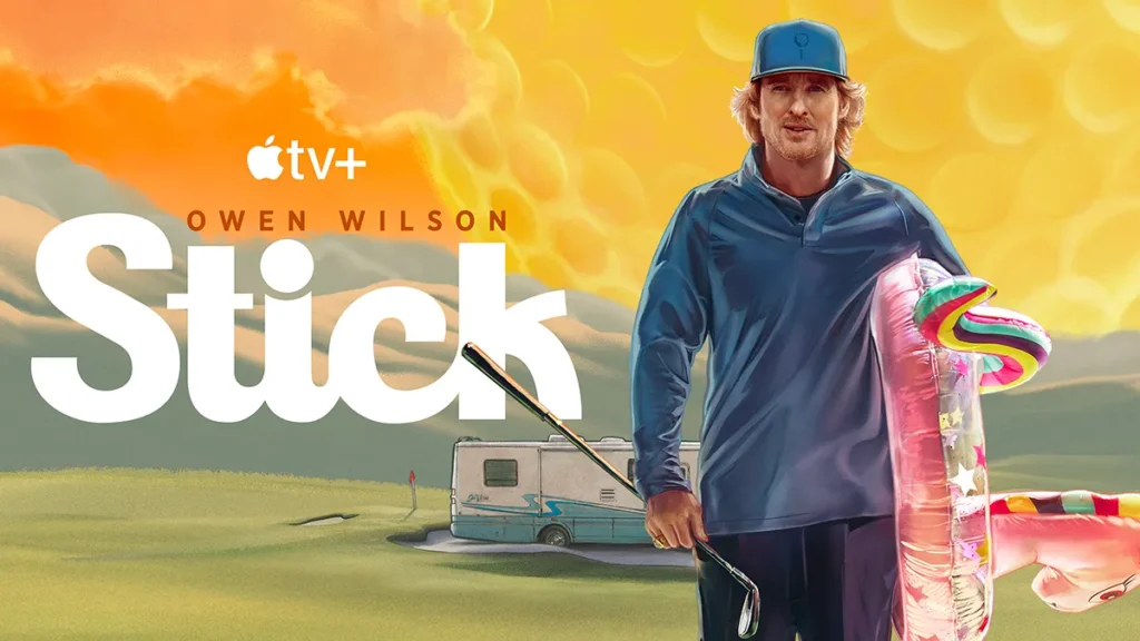 locandina serie tv stick apple owen wilson