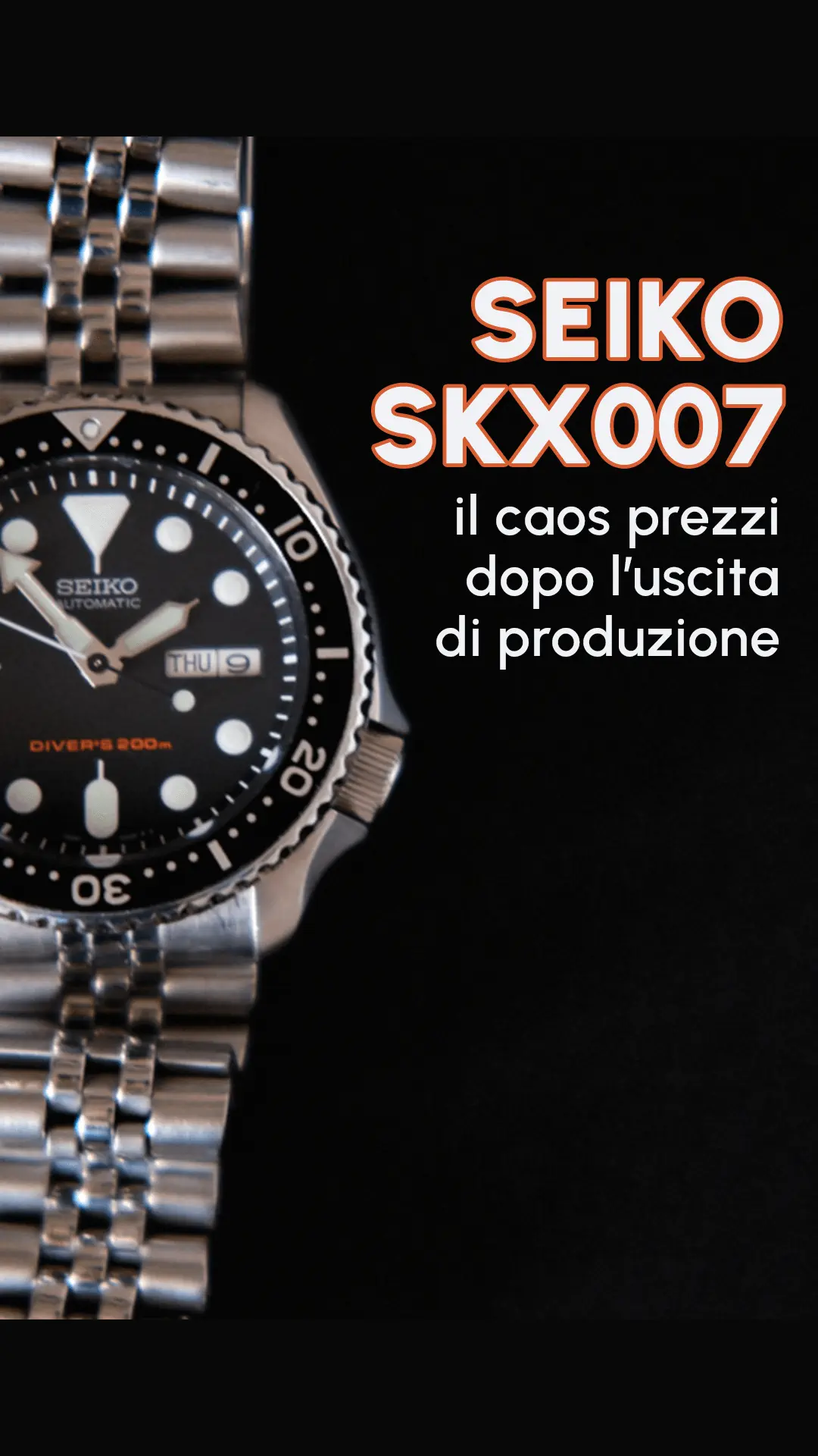Anteprima video seiko skx007