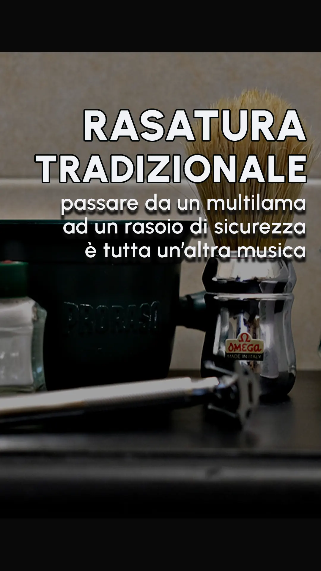 Anteprima video rasatura tradizionale vs multilama