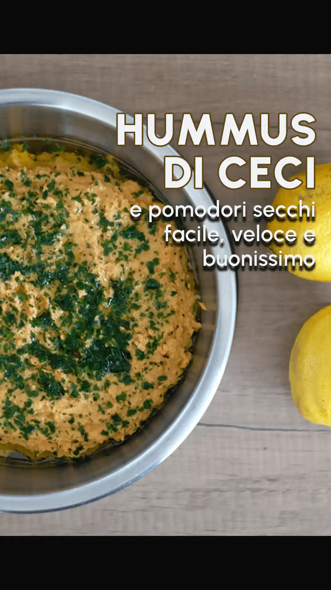 ricetta hummus di ceci video