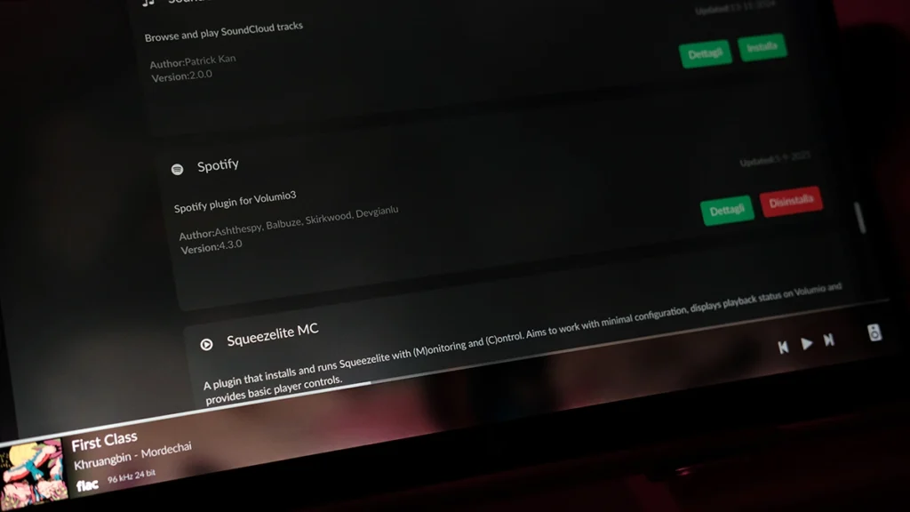 collegare columio a spotify