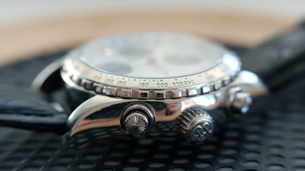 cronografo paul picot 4032 minichron 36mm swiss made